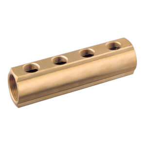 Guidi Brass Manifold F 1 1/4 in x 1/2 in 5 Ways