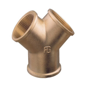Guidi Brass Y-Shaped Connector 1 in