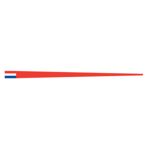 Talamex Burgee Red 100 cm