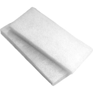 Swobbit® White Fine Scrub Pad Pack Of 2