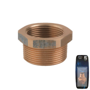 Guidi Bronze Bushing M-F 3/4 in x 1/2 in - Retail Pack