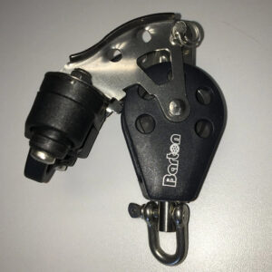 Barton Marine 35 mm Block - Single, Swivel & Becket & Cam