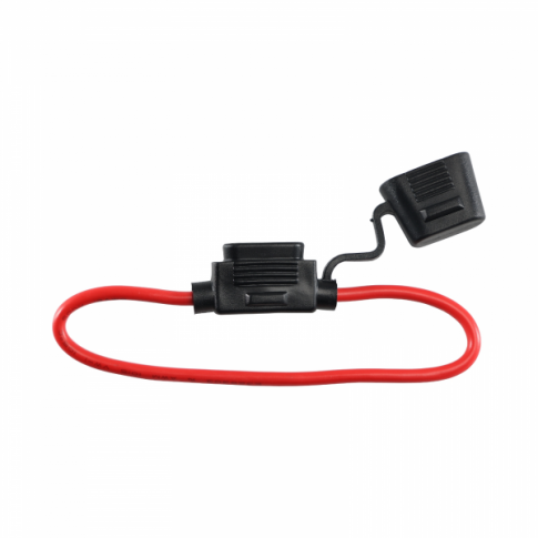 Blade Fuse Holder with 4.0mmВІ Cable for Inline Protection вЂ“ 250mm Length
