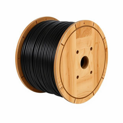 500m drum of 6.0mmВІ tinned copper black solar PV cable IEC 62930, H1Z2Z2-K and TUV certified